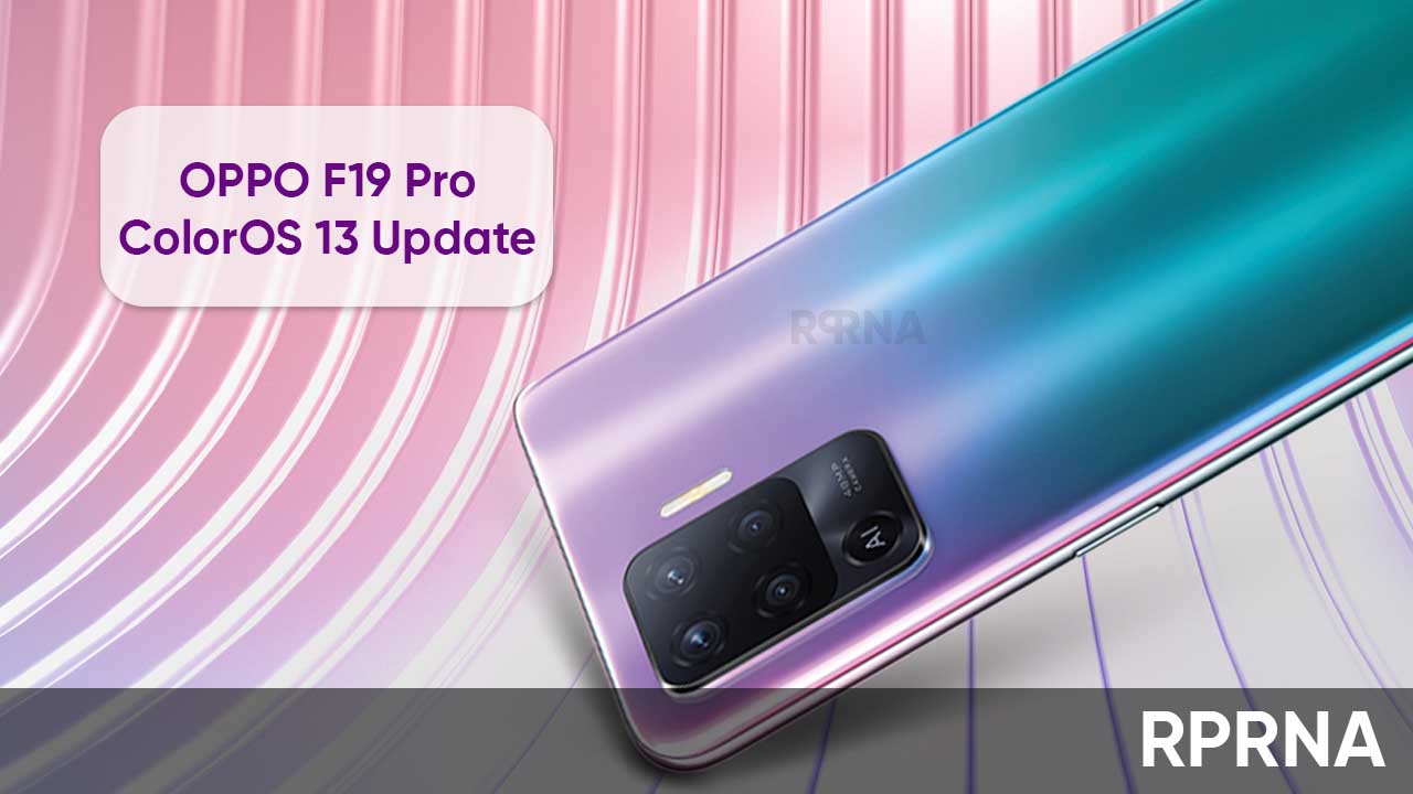 android 13 for oppo f19 pro