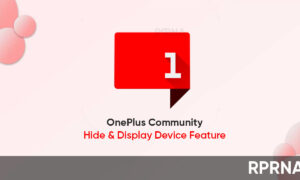 OnePlus Community display device feature