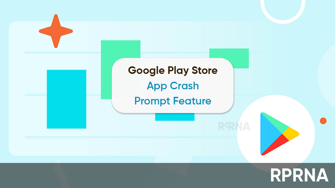 Google Play Store app crash prompt