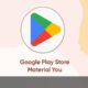Google Play Store Material You tweaks