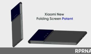 Xiaomi foldable patent