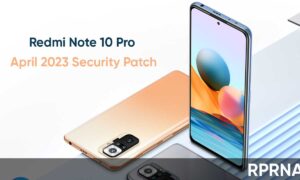 Redmi Note 10 Pro April 2023 patch