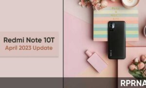 Redmi Note 10T April 2023 improvements