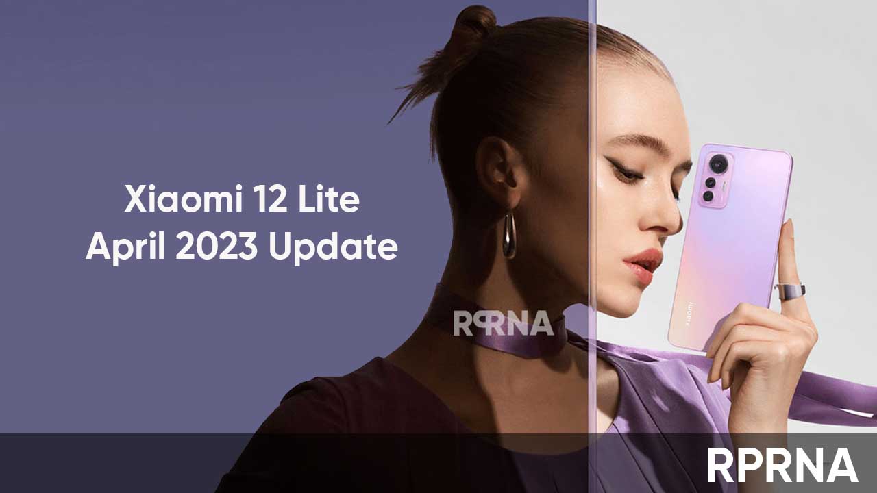 Xiaomi 12 Lite April 2023 update