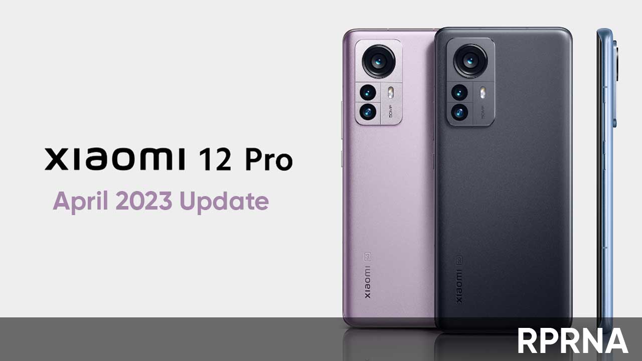 Xiaomi 12 Pro April 2023 optimizations