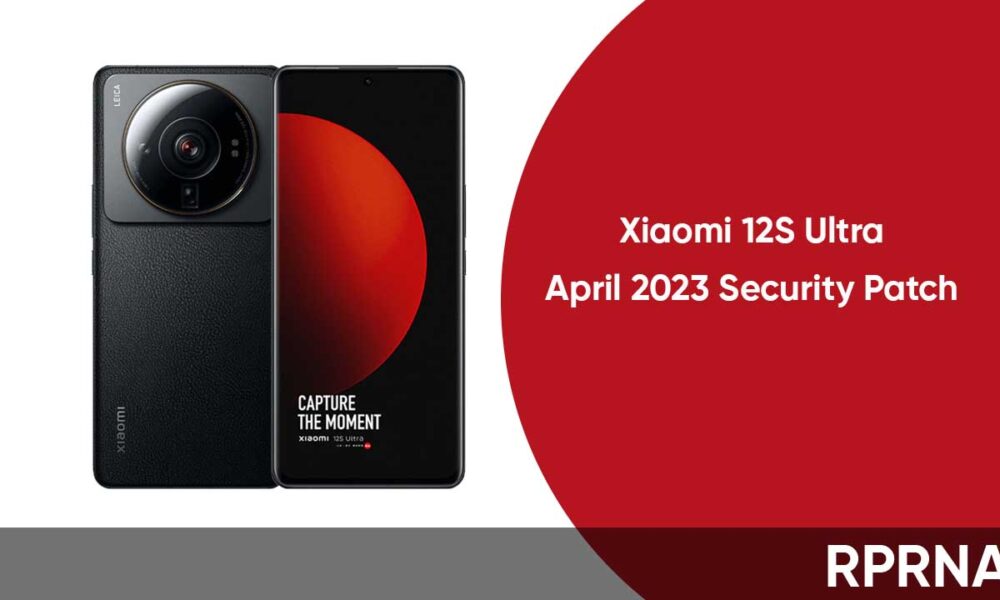 Xiaomi 12s Ultra Grabs April 2023 Security Patch Rprna