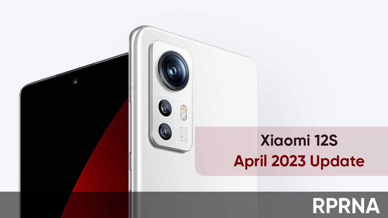 Xiaomi 12S April 2023 update