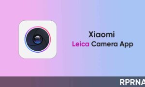 Xiaomi Leica camera app widgets