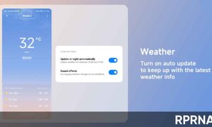 Xiaomi MIUI 14 Weather