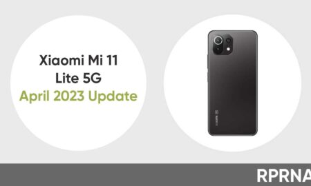 Xiaomi Mi 11 Lite 5G April 2023 update