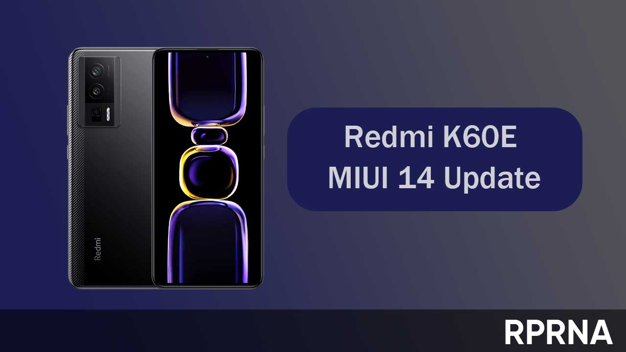 Xiaomi Rolls Out Miui 14 Alongside Android 13 For Redmi K60e Rprna 8107