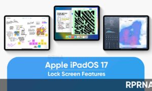 Apple iPadOS 17 lock screen features