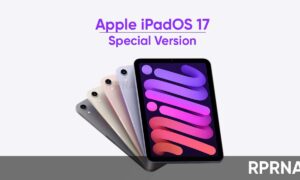 Apple iPadOS 17 special version