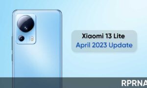 Xiaomi 13 Lite April 2023 optimizations