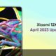 Xiaomi 12X April 2023 update
