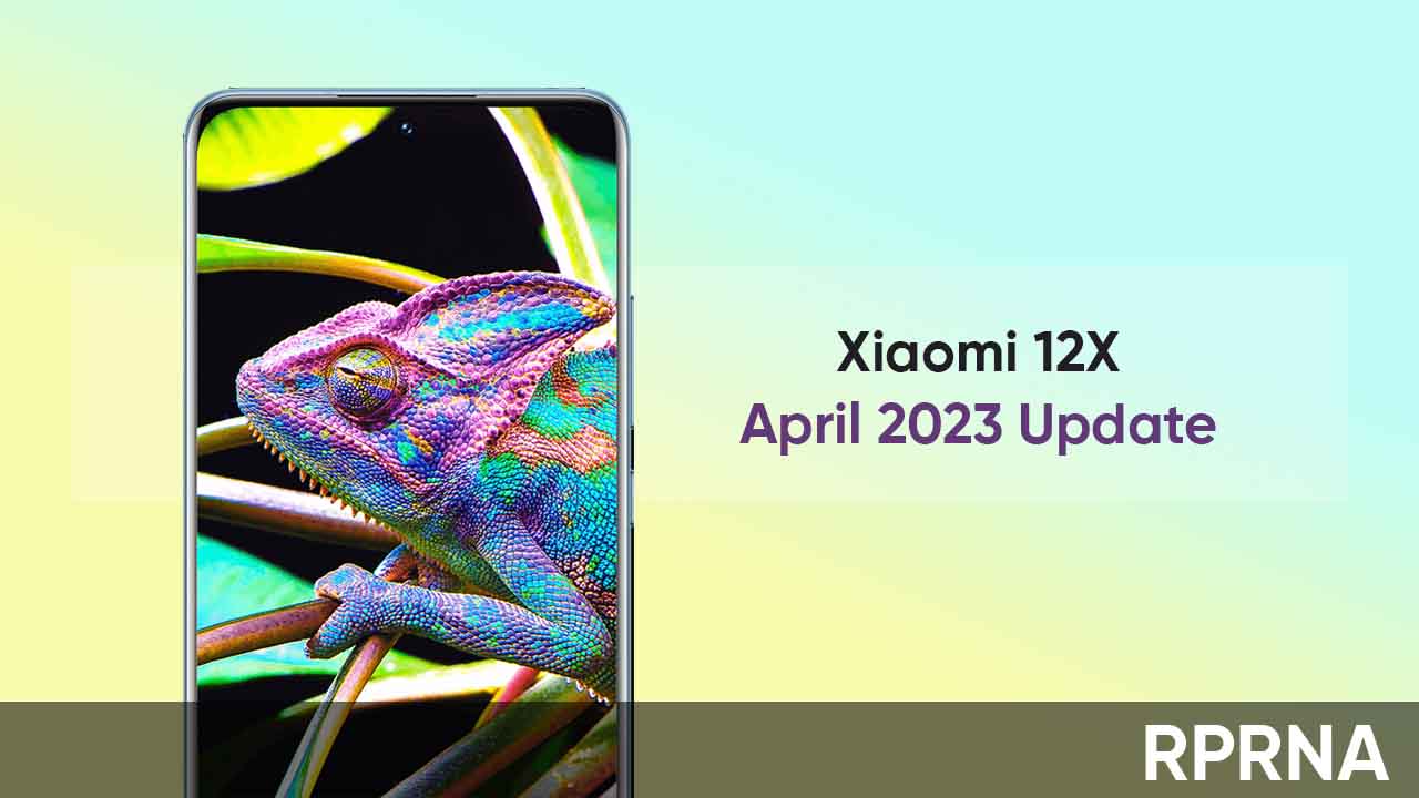 Xiaomi 12X April 2023 update