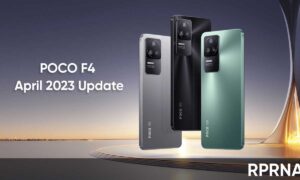 POCO F4 April 2023 update