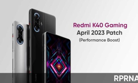 Redmi K40 Gaming April 2023 patch