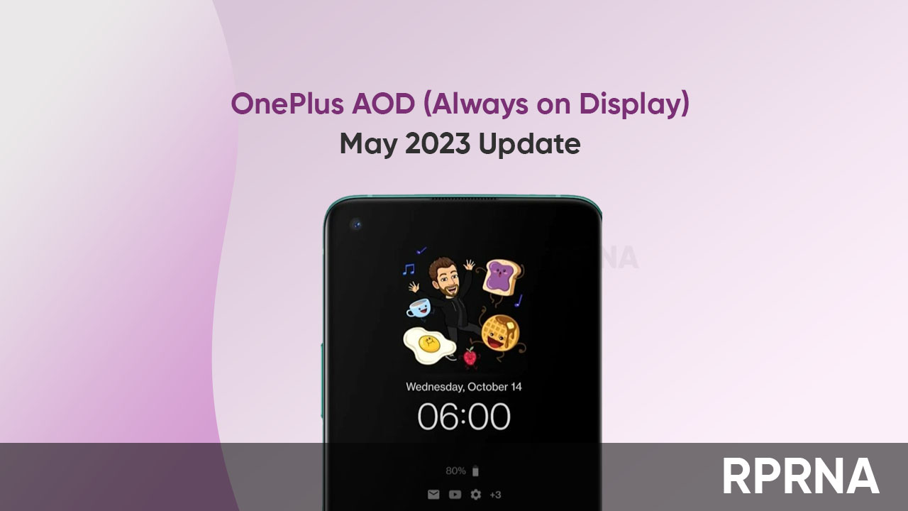 OnePlus AOD app May 2023 update