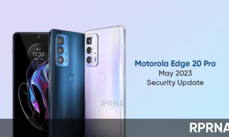 Motorola Edge 20 Pro May 2023 patch