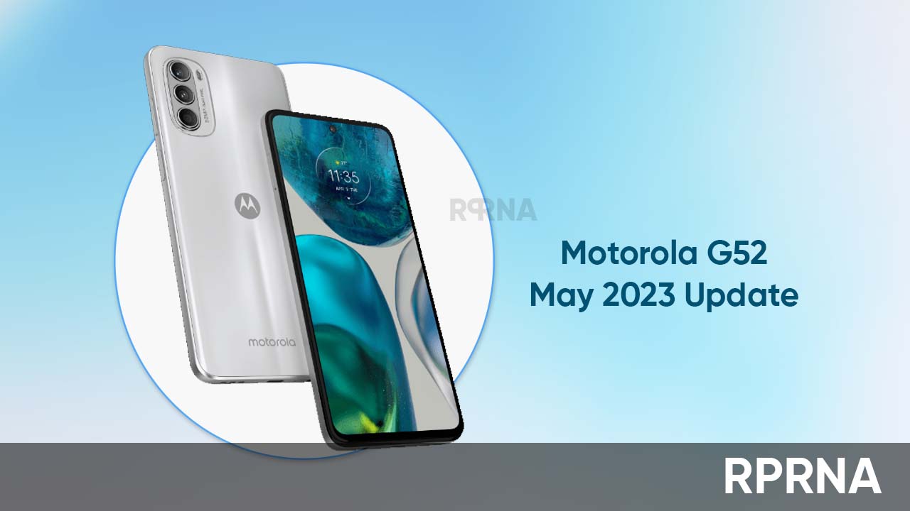 Motorola G52 May 2023 update
