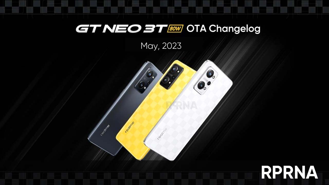 Realme GT Neo 3T May 2023 improvements