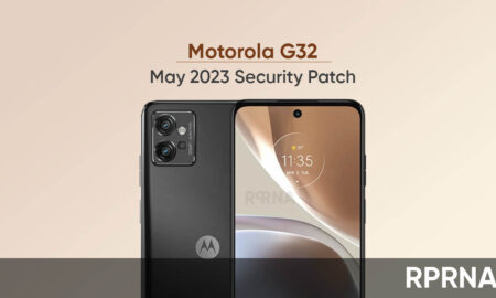 Motorola G32 May 2023 patch