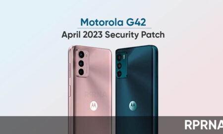 Motorola G42 April 2023 patch
