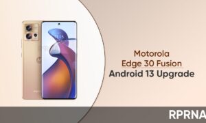 Motorola Edge 30 Fusion Android 13