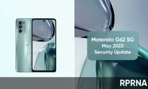 Motorola G62 May 2023 improvements