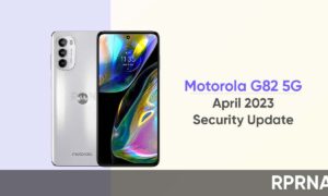 Motorola G82 April 2023 improvements