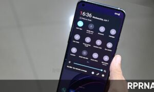 OxygenOS 14 revamped notification panel