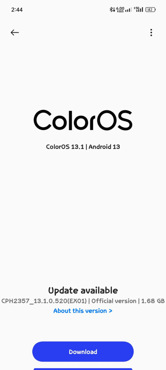 OPPO Reno 8 Pro ColorOS 13.1