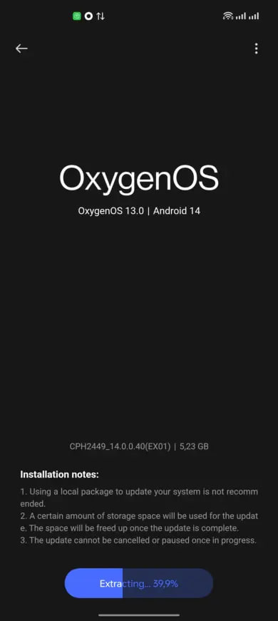 oneplus android 14 download