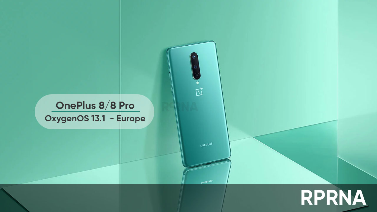 OnePlus 8 Pro OxygenOS 13.1 Europe