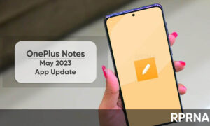 OnePlus Notes May 2023 update