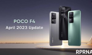 POCO F4 April 2023 update