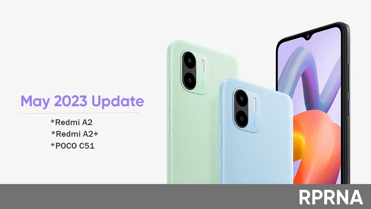 Redmi A2 POCO C51 May 2023 update