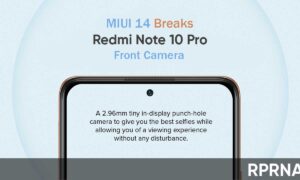 Redmi Note 10 Pro MIUI 14 breaks camera