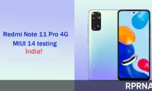 Redmi Note 11 Pro MIUI 14 India