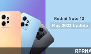 Redmi Note 12 May 2023 update