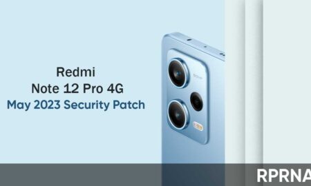 Redmi Note 12 Pro May 2023 patch