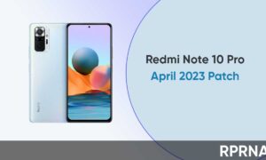 Redmi Note 10 Pro April 2023 patch