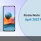 Redmi Note 10 Pro April 2023 patch