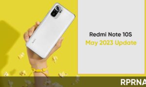 Redmi Note 10S May 2023 update