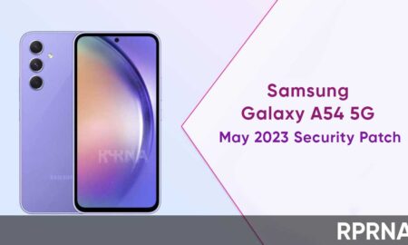 Samsung Galaxy A54 May 2023 patch