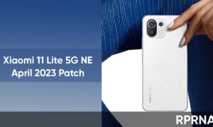 Xiaomi 11 Lite 5G NE April 2023 patch Europe