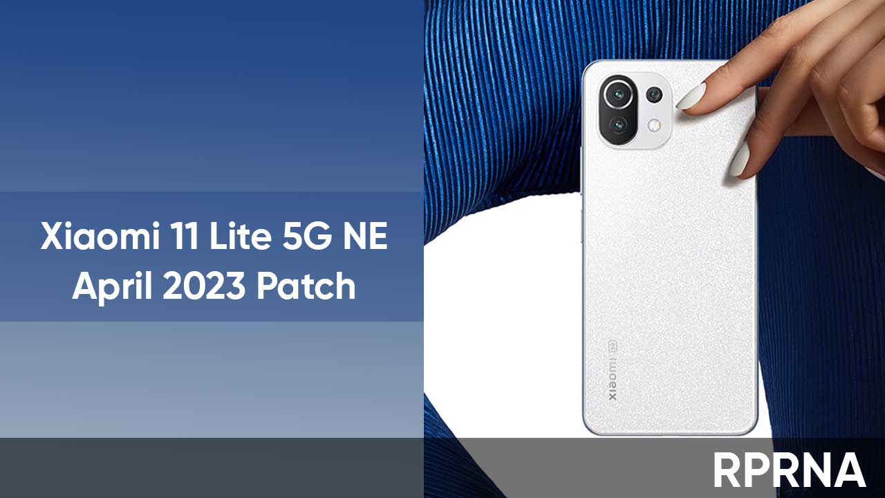 Xiaomi 11 Lite 5G NE April 2023 patch Europe