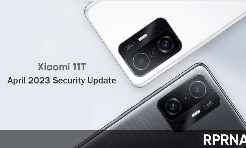 Xiaomi 11t Getting April 2023 Security Update Rprna