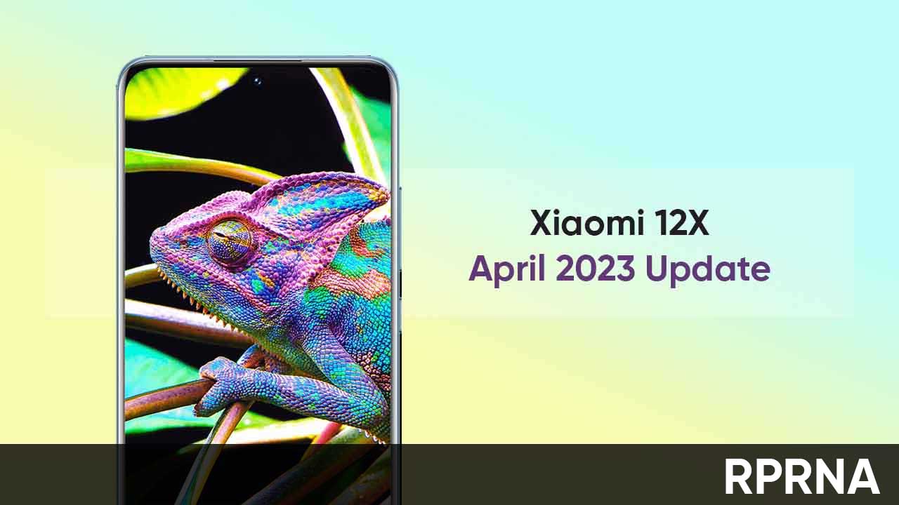 Xiaomi 12X April 2023 patch